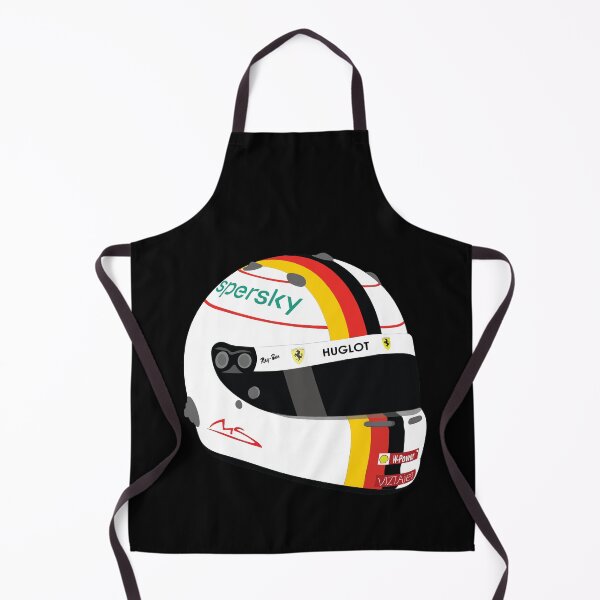 Item preview, Sebastian Vettel Michael Schumacher Tribute Helmet designed and sold by FormulaGTee1.
