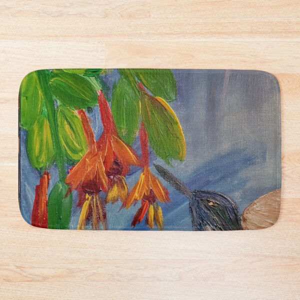 Item preview, Hummingbird about to feed on nectar  designed and sold by kkartwork.