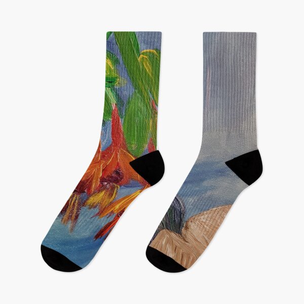Item preview, Hummingbird about to feed on nectar  designed and sold by kkartwork.
