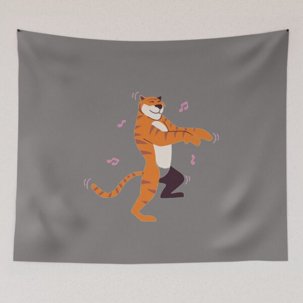 Item preview, Kids, after school care, dancing tiger designed and sold by thekidsprint.