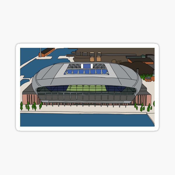 Item preview, Bramley Moore Dock - Everton FC designed and sold by TheSportsDraw.
