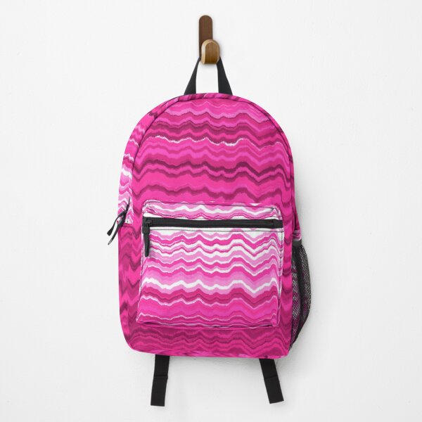 Item preview, Pink wavy lines pattern designed and sold by steveball.