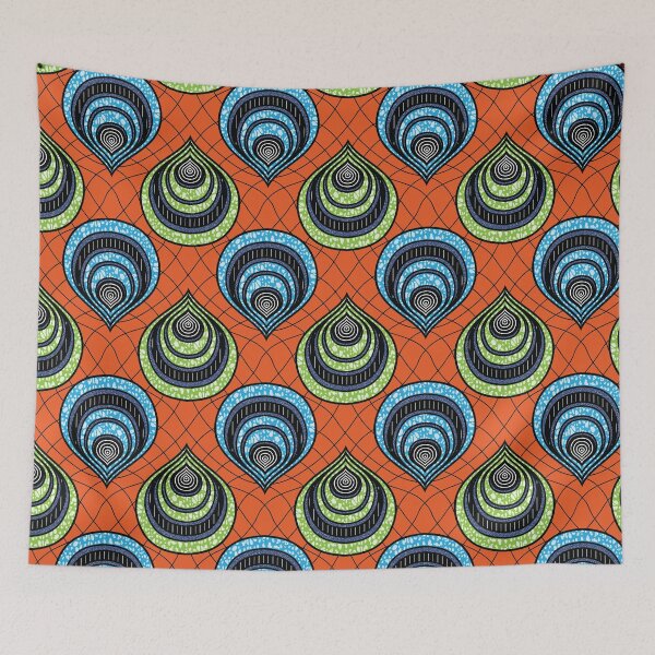 Item preview, Afro Ankara Wax Print 29 designed and sold by hellcom.