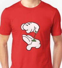 Mickey Hands Weed Unisex T-Shirt