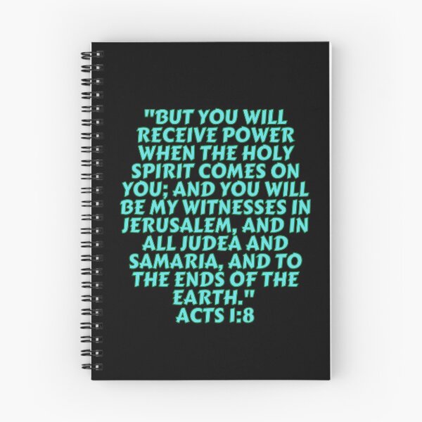 Item preview, Bible Verse Acts 1:8 designed and sold by Prayingwarrior.