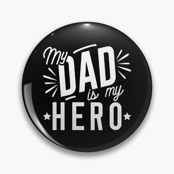 Item preview, My Dad Is My Hero designed and sold by cherrific.