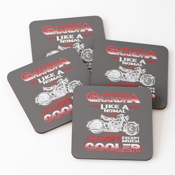 Item preview, Grandpa Biker Much Cooler designed and sold by anhdesing.