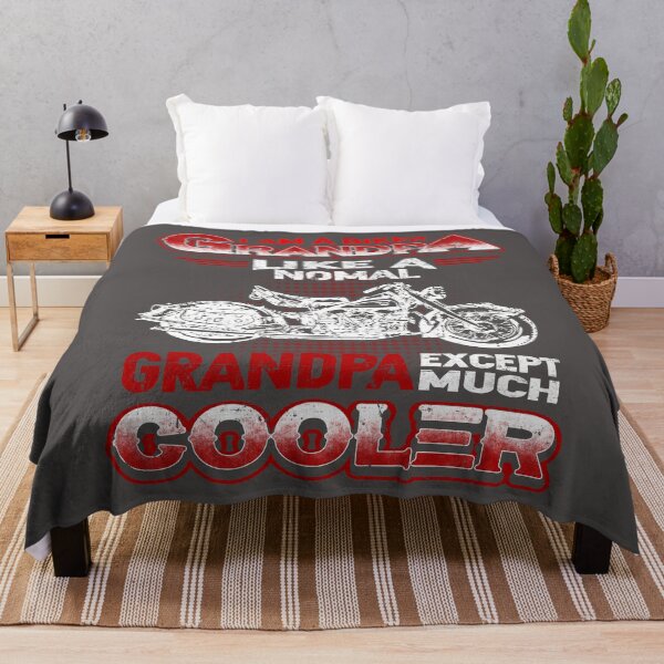 Item preview, Grandpa Biker Much Cooler designed and sold by anhdesing.