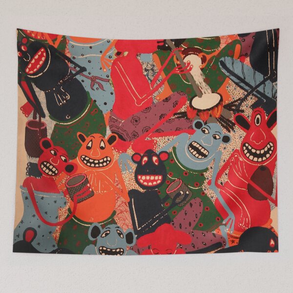 Item preview, Tinga Tinga Family Portrait  designed and sold by Nujabes2010.