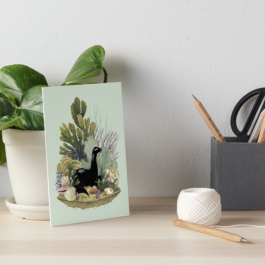 Tiny Nessie Art Board Print