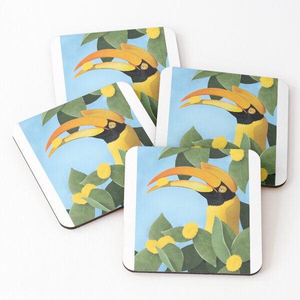 Item preview, Tropical Feast - The Great Hornbill designed and sold by OrloHuels.