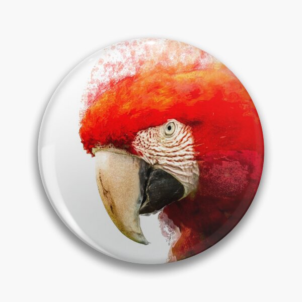 Item preview, Scarlet Macaw Art designed and sold by Darren Wilkes.