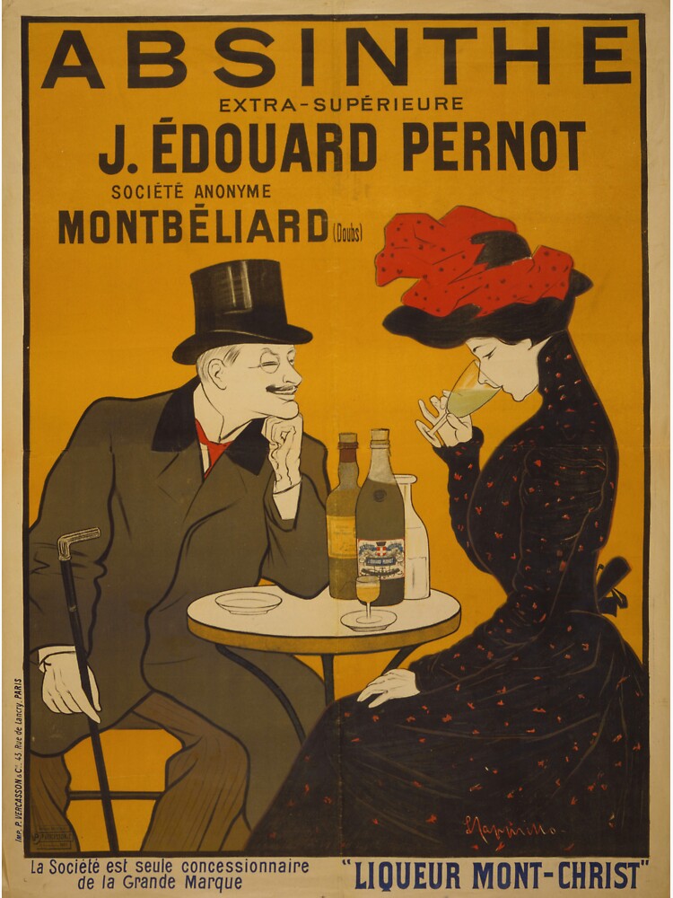 'Absinthe' by Leonetto Cappiello (Reproduction) by RozAbellera