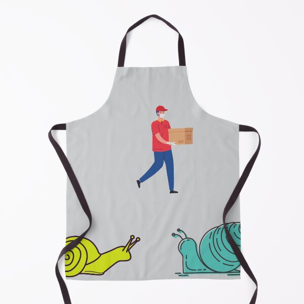 Item preview, snail or delivery man? designed and sold by MagdalenaRulez.