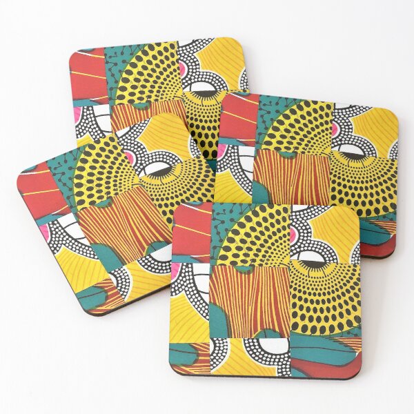 Item preview, African Fabric Collage Art Patterns [#20] designed and sold by AfriStyleUK.