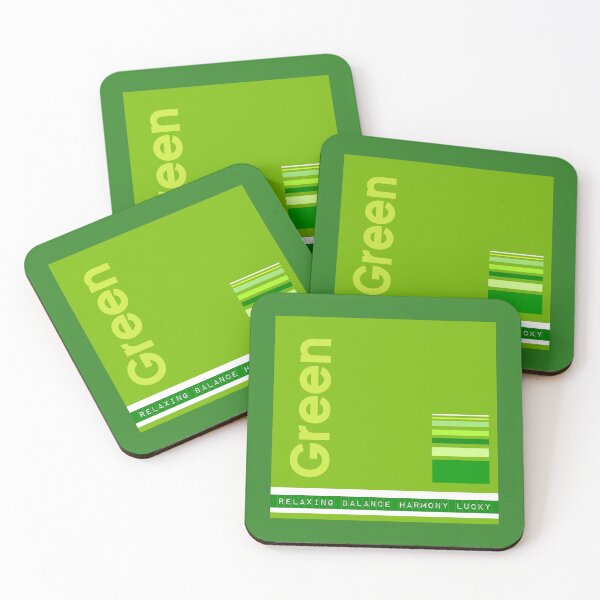 Item preview, Definition of Green colour. Relaxing, balance, harmony, lucky.  Solid Color Palette  - Caroline Laursen Original designed and sold by Caroline Laursen.