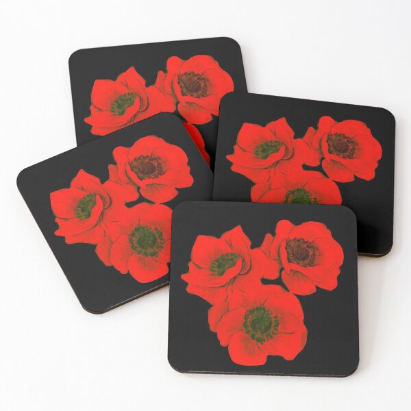 Item preview, RED ANEMONES designed and sold by cemreyigitsahin.