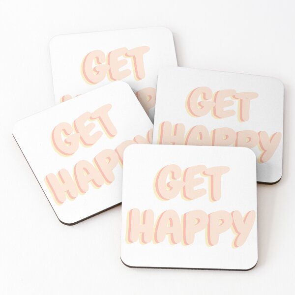 Item preview, pink get happy designed and sold by kaelinmeicher.