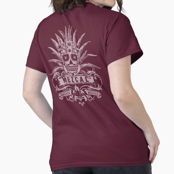 Item preview, Mezcal Vintage Tequila Sugar Skull Graphic Tijuana Mexico Dia De Los Muertos Mayan ShirPsychedelic Worm designed and sold by Gilano.