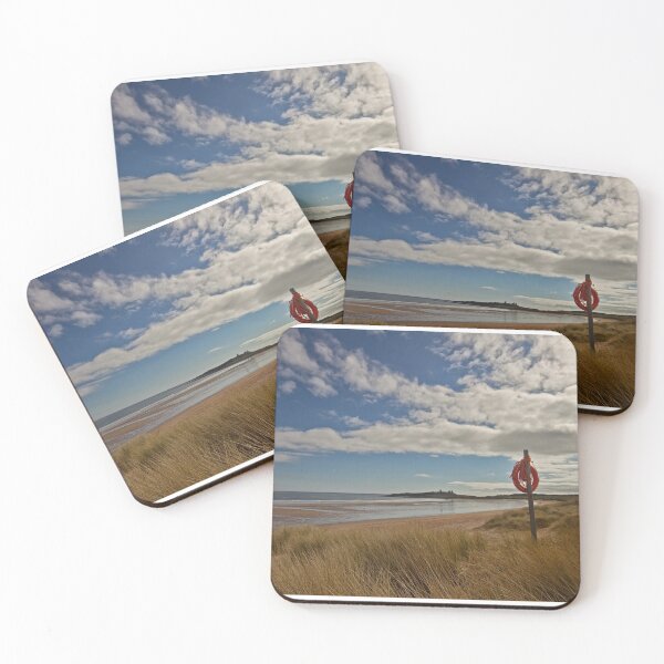 Item preview, Evening light at Dunstanburgh Bay  designed and sold by Judi Lion.