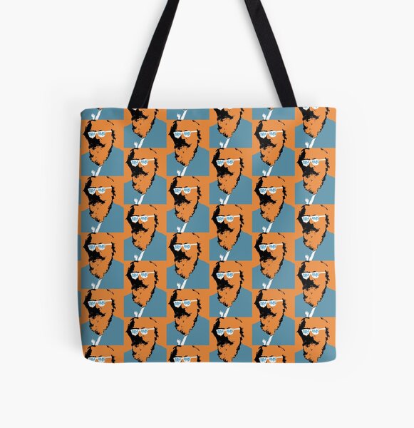 Vista previa del artículo con la obra «Brahms en azul y naranja», diseñado y vendido por SUCHDESIGN.