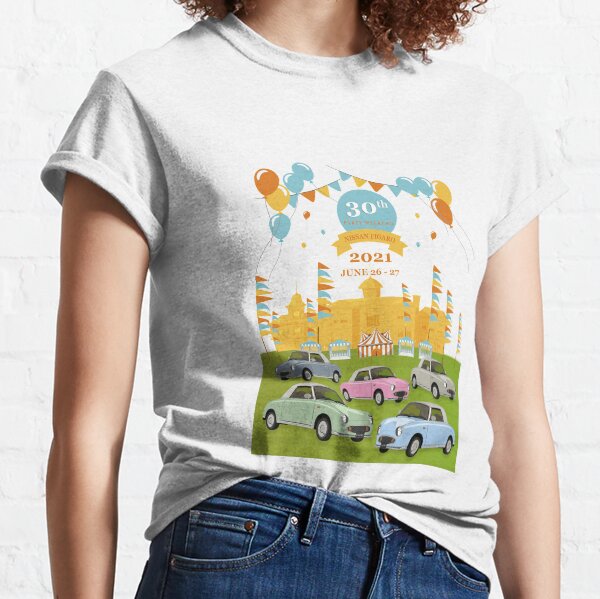 Nissan Figaro 30th Birthday Party T-Shirt - Design 11 Classic T-Shirt