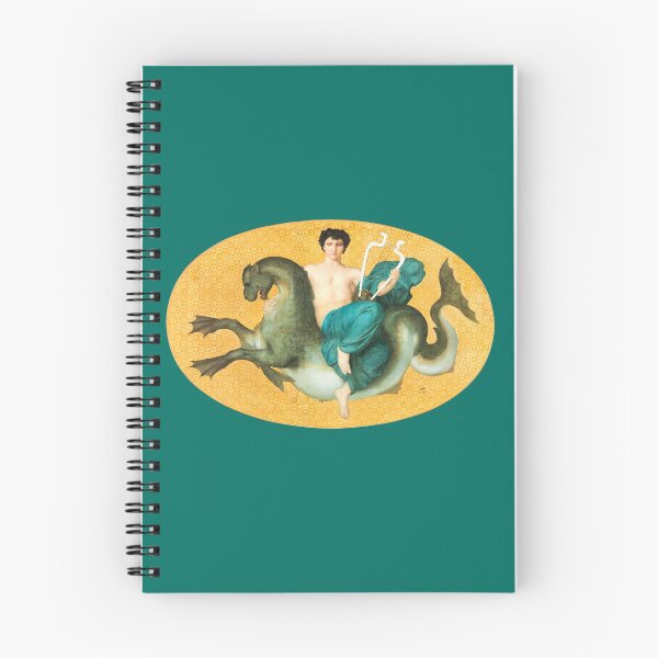 Item preview, ARION ON A SEA HORSE HOLDING A LYRA designed and sold by BulganLumini.