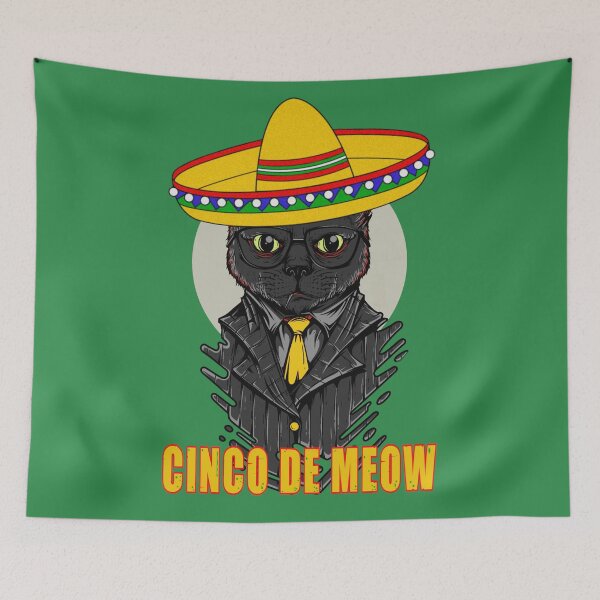 Item preview, Cinco De Meow - funny Cinco de Mayo  designed and sold by SidTastic .