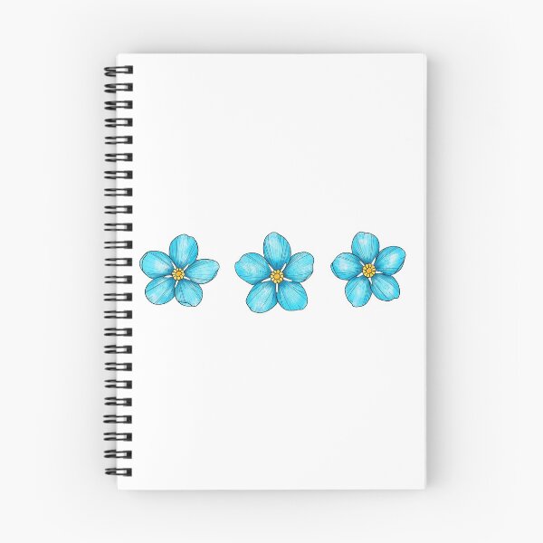 Item preview, 3 forgetmenot flowers designed and sold by ozdv.