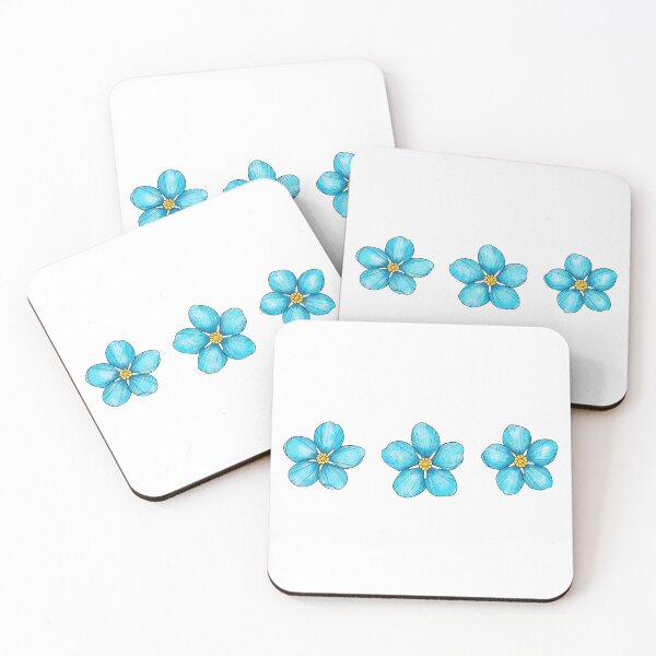 Item preview, 3 forgetmenot flowers designed and sold by ozdv.