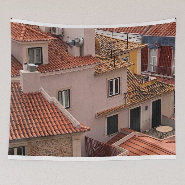 Item preview, Lisbon Roof Tops - 5 © designed and sold by © Hany G. Jadaa © Prince John Photography.