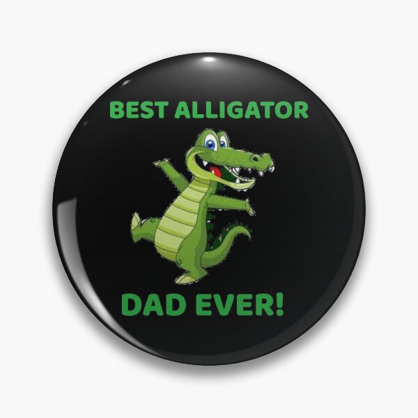 Item preview,  Best alligator dad cartoon designed and sold by Elijah5455.