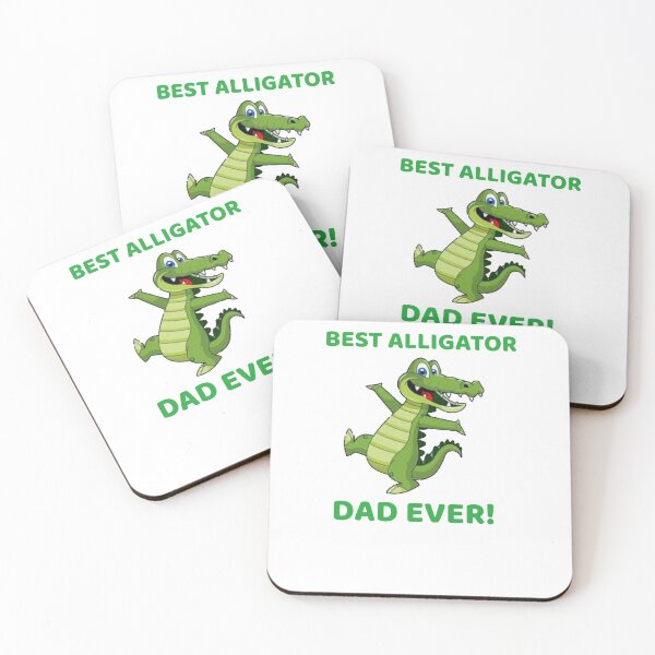 Item preview,  Best alligator dad cartoon designed and sold by Elijah5455.