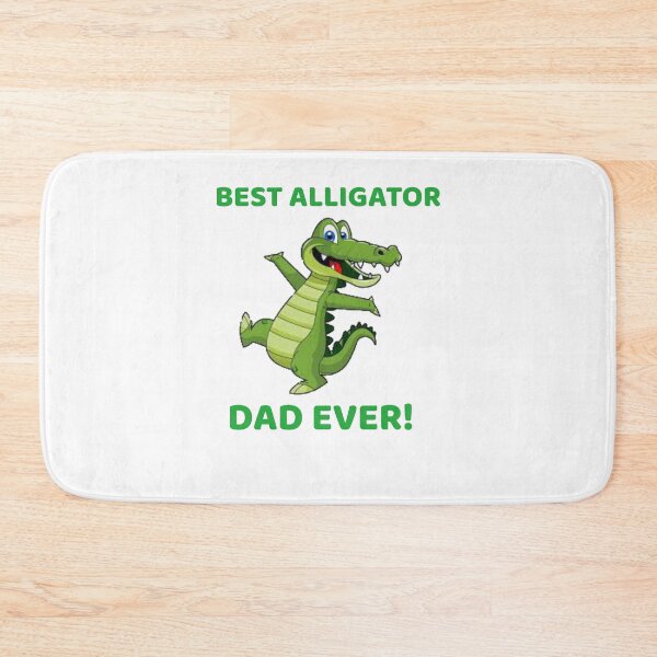 Item preview,  Best alligator dad cartoon designed and sold by Elijah5455.