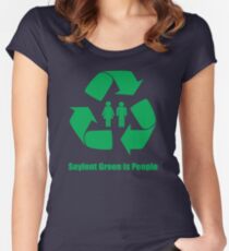 Soylent Green is People Women's Fitted Scoop T-Shirt