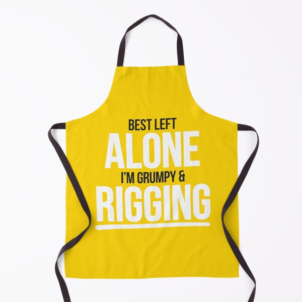 Item preview, Best Left Alone, I'm Grumpy & Rigging designed and sold by Aviation-Tees.