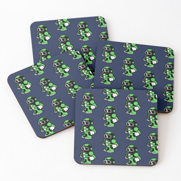 Item preview, Kids, after school care, green spaceman designed and sold by thekidsprint.