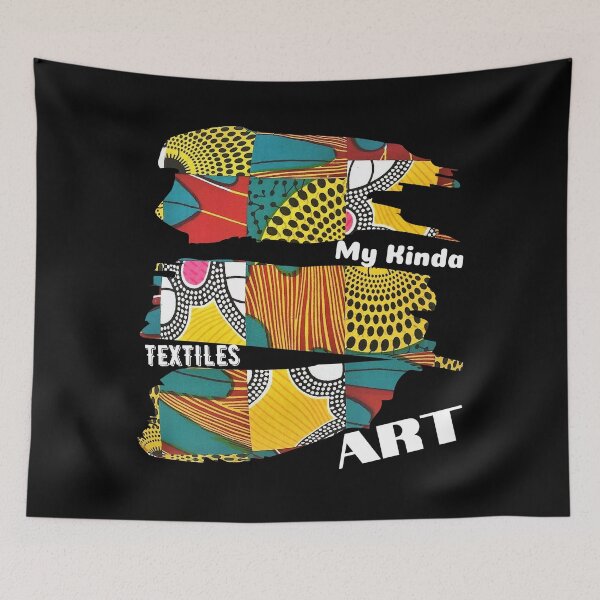 Item preview, African Fabric Collage Art Patterns [#19] designed and sold by AfriStyleUK.