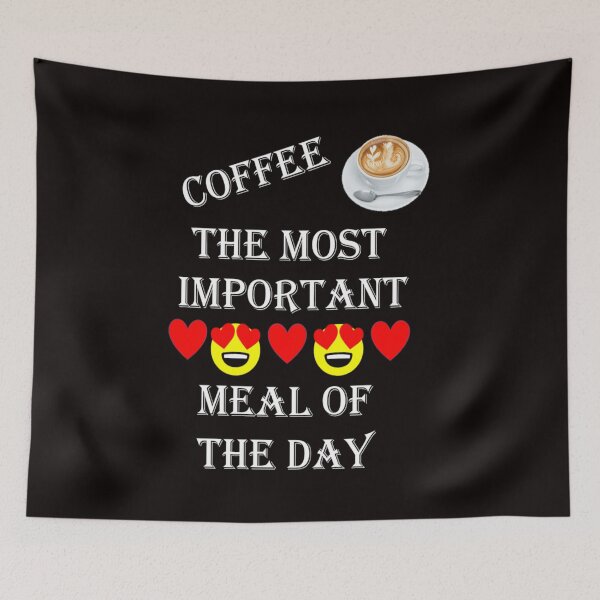 Item preview, Coffee The most important meal of the day! designed and sold by LiveToLearn.