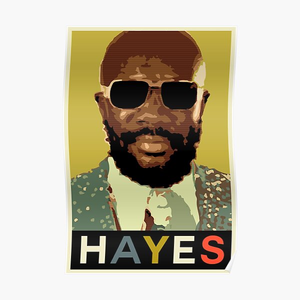 “Isaac Hayes” Poster for Sale by SUCHDESIGN | Redbubble