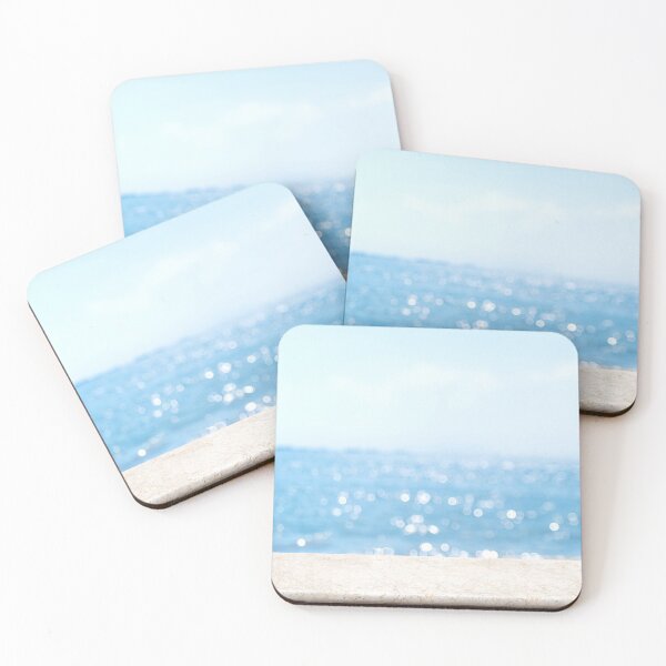 Item preview, White Table Top With Sea And Blue Sky designed and sold by JTS STORE.