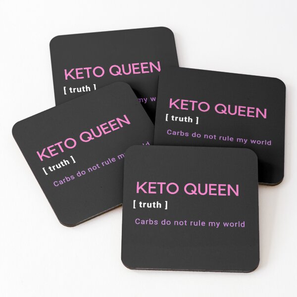 Item preview,  KETO QUEEN Carbs do not rule my world | Positive keto diet message  designed and sold by Le Plus Three.
