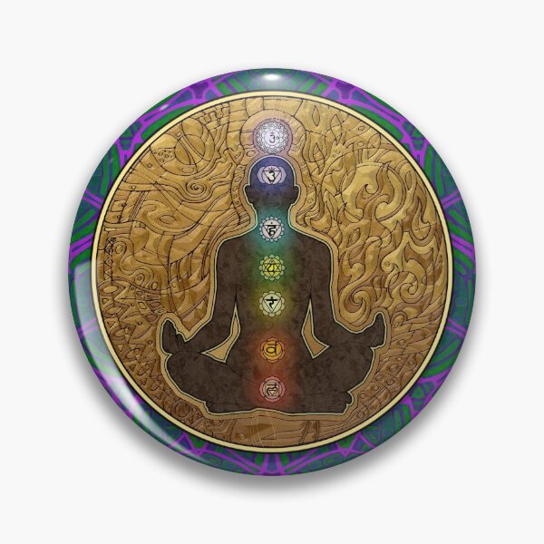 Item preview, Gold Chakra Meditation designed and sold by Gavin Ryan.