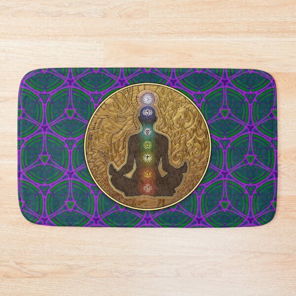 Item preview, Gold Chakra Meditation designed and sold by Gavin Ryan.