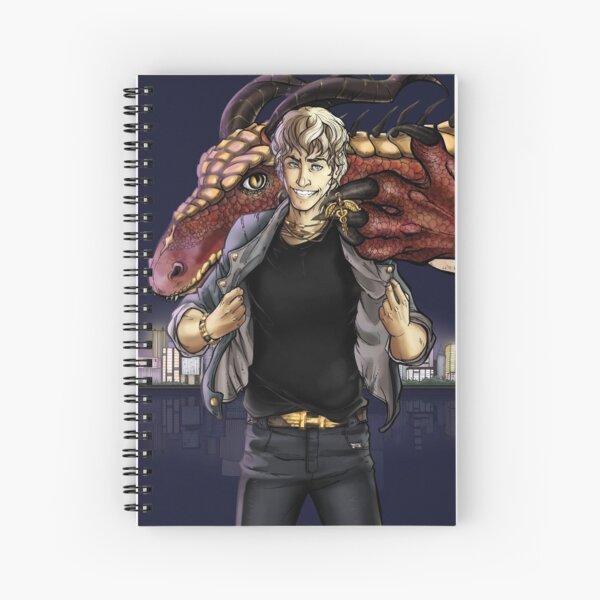 Hermes & Fafnir Spiral Notebook
