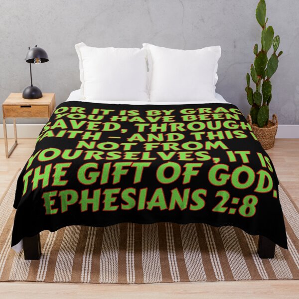 Item preview, Bible Verse Ephesians 2:8 designed and sold by Prayingwarrior.