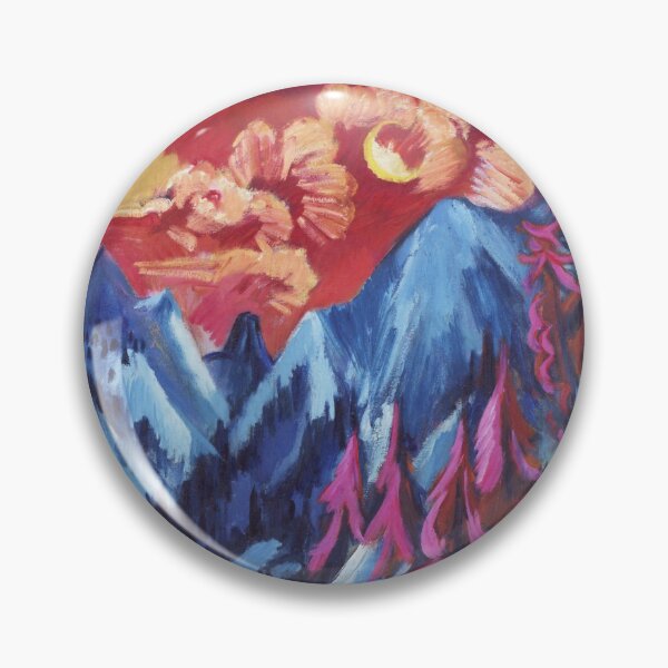 Item preview, Moonlight Landscape Painting designed and sold by JoyforU.