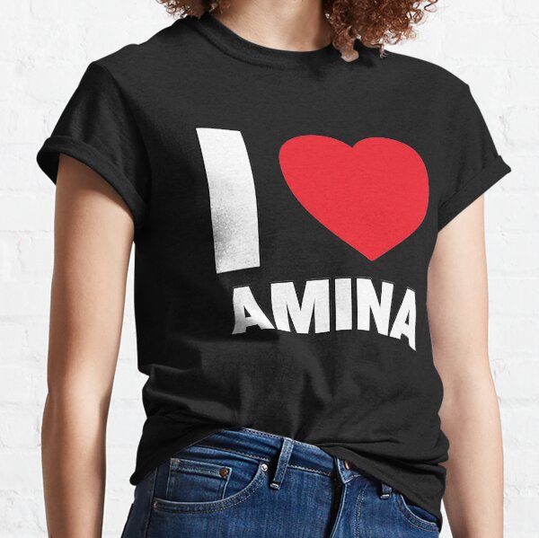 T Shirts Sur Le Theme Amina Redbubble