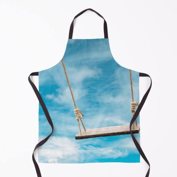 Item preview, Wooden Swing With Sky And Cloud Background designed and sold by JTS STORE.
