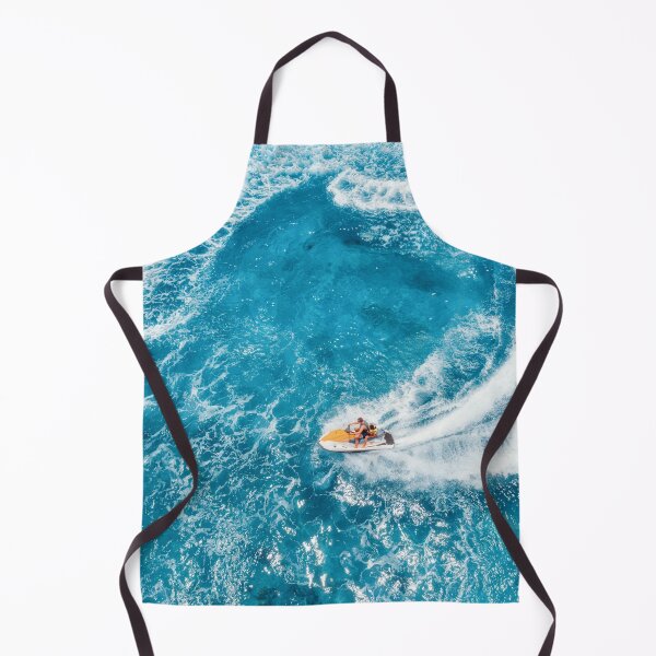 Item preview, Blue Floating Water With Jet Ski In Summer designed and sold by JTS STORE.